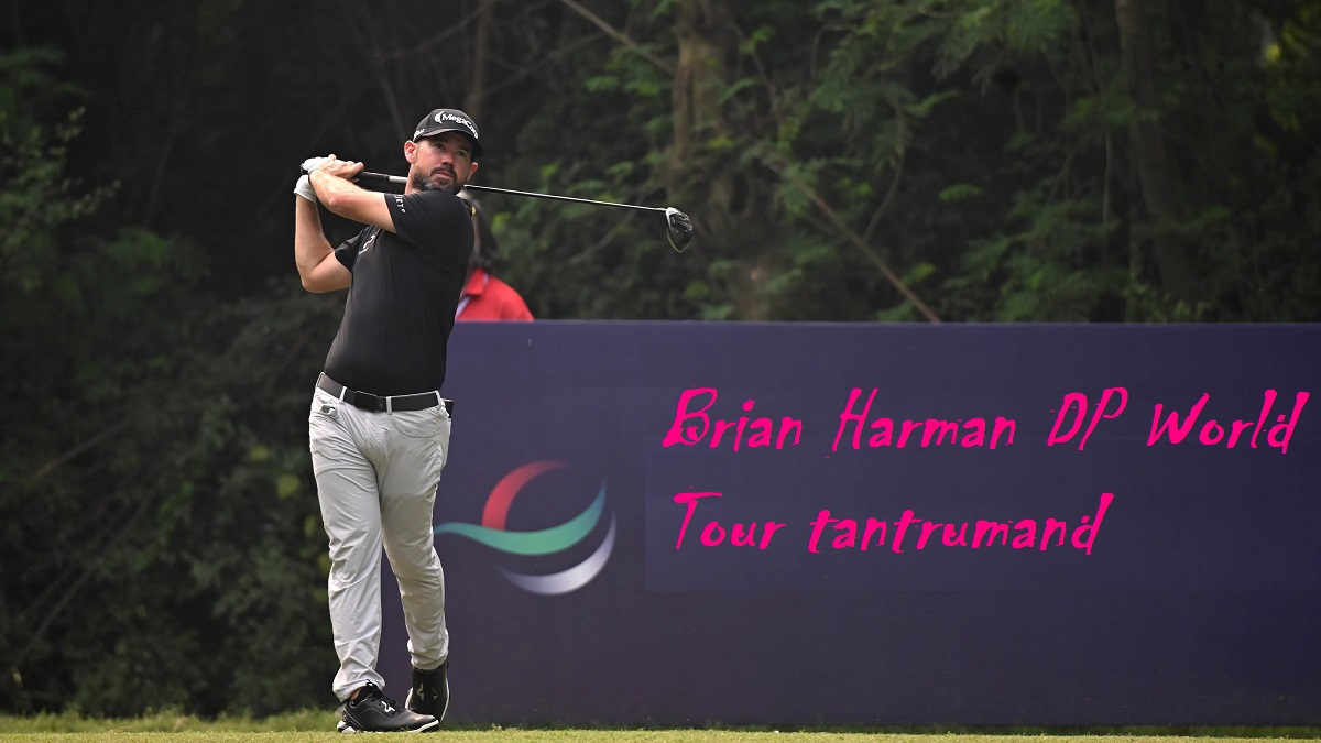 Brian Harman DP World Tour tantrumand