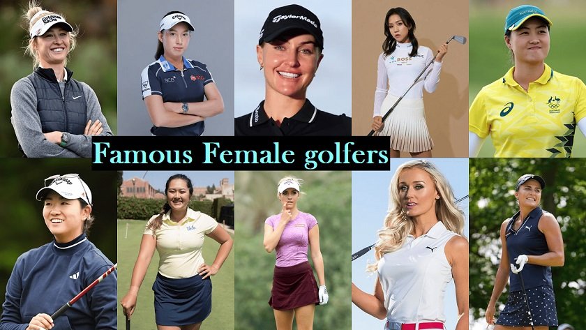 Famous female golfers
